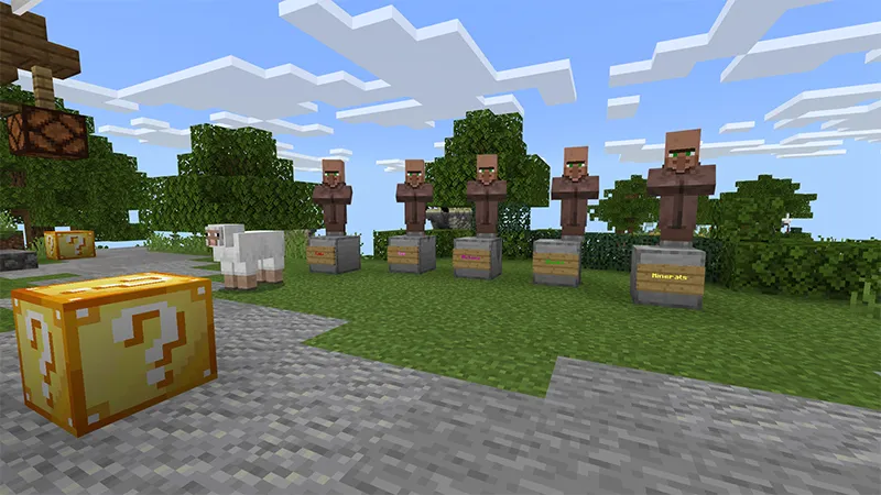 Skyblock Infinite Lucky Blocks