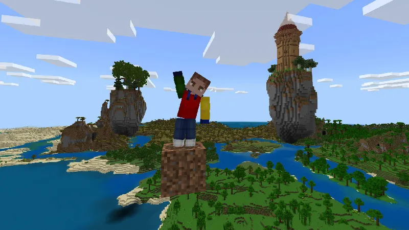 ONE BLOCK BUT ON A SEED