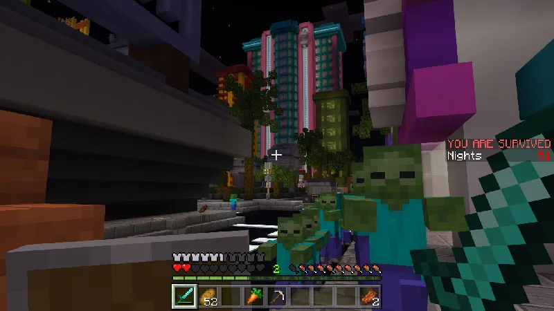 100 DAYS IN ZOMBIE CITY