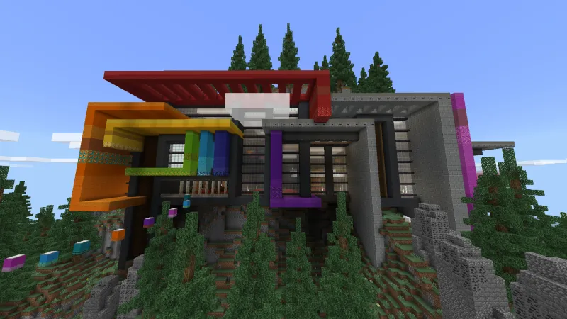 RGB Mansion Parkour