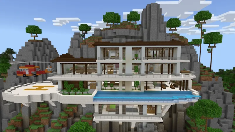 Mountain Tycoon Mansion