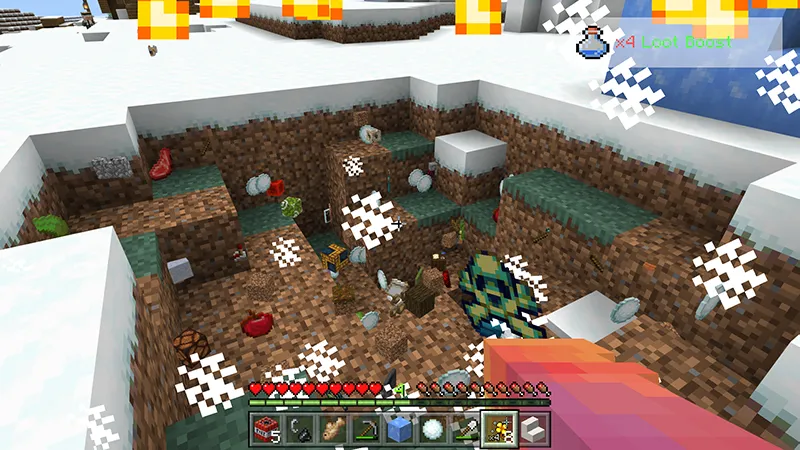 SURVIVAL BUT RANDOM DROPS