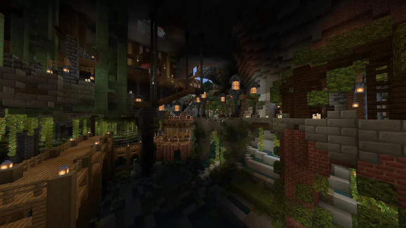 Epic Cave Village