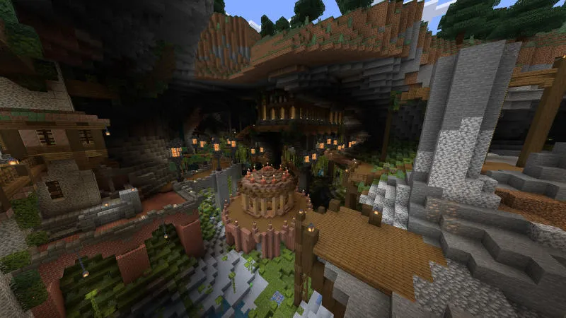Epic Cave Village
