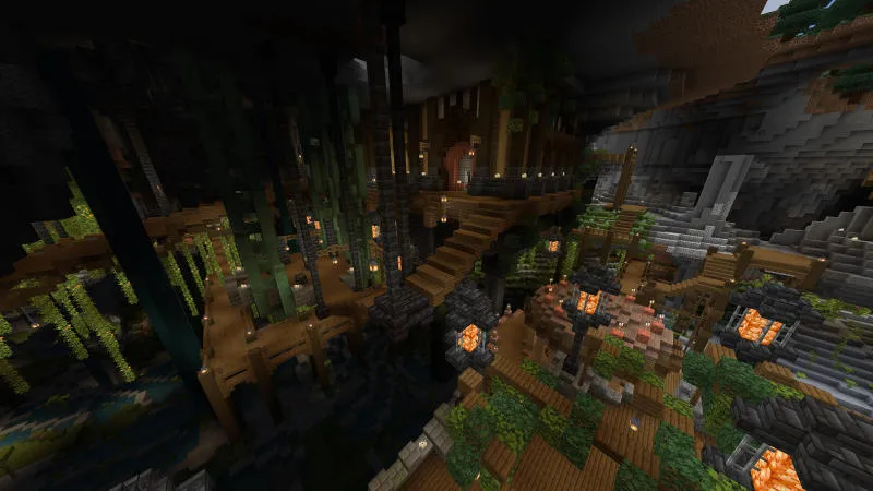 Epic Cave Village