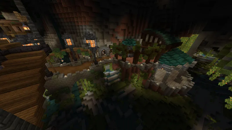 Epic Cave Village