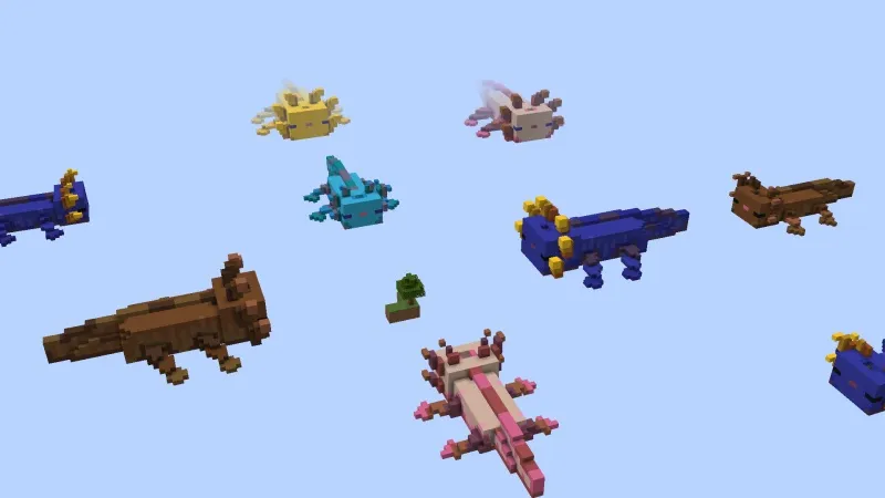 Axolotl Skyblock