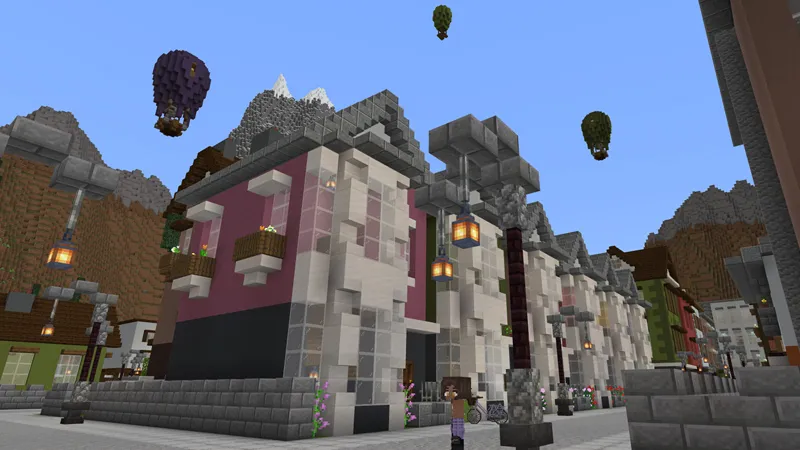 Modern Colorful City