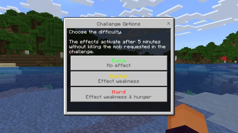 Force Mobs Challenge