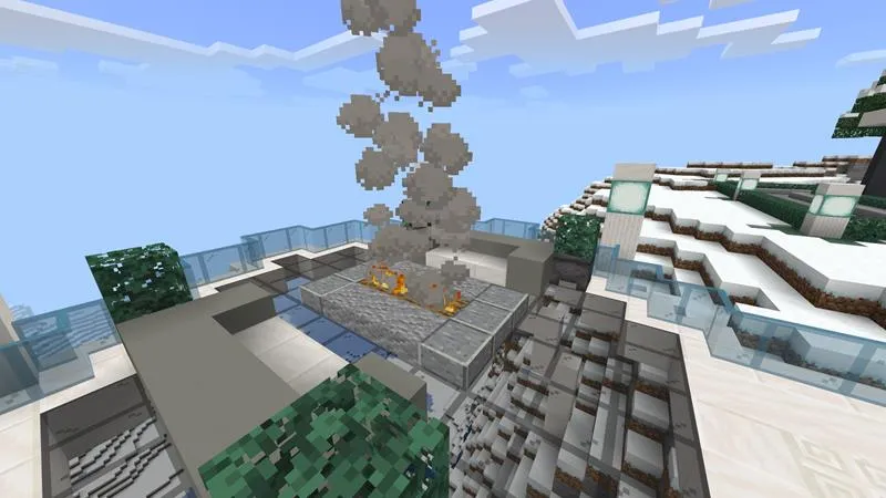 Winter Cliffside Villa