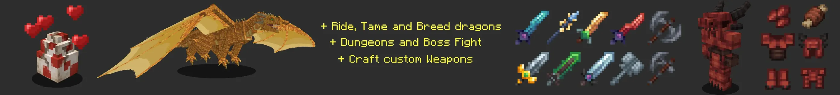 Weapons + Dragons