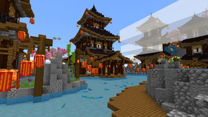 Waterfall Temple