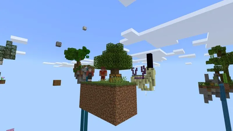 Skyblock Falling Blocks