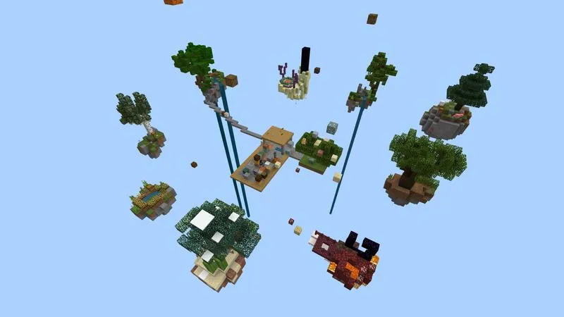 Skyblock Falling Blocks