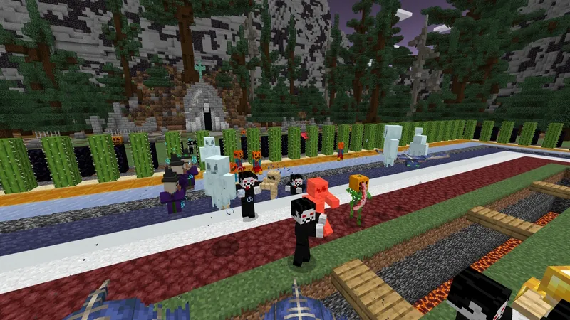 Spooky Mobs vs. Haunted House