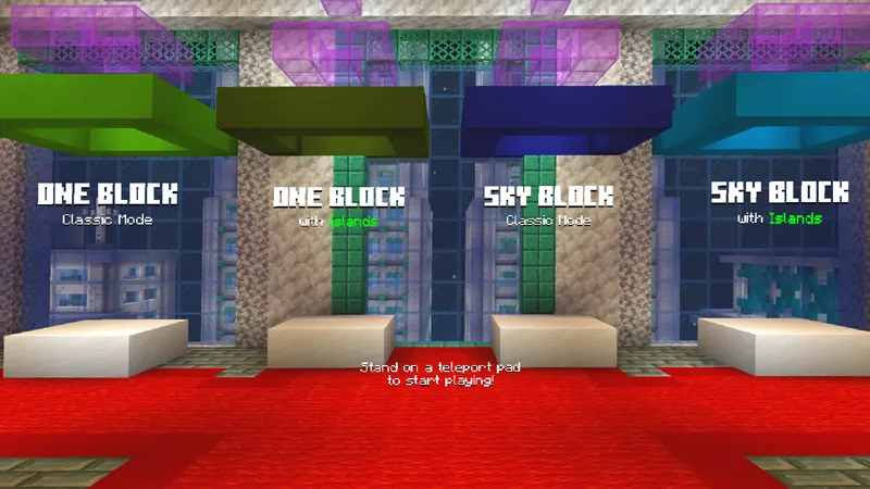 One Block Sky Block