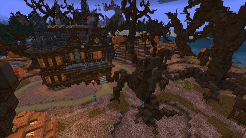 Spooky Manor Survival Spawn