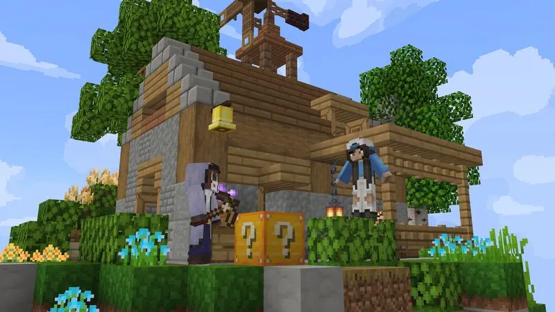 Lucky Block Skyblock