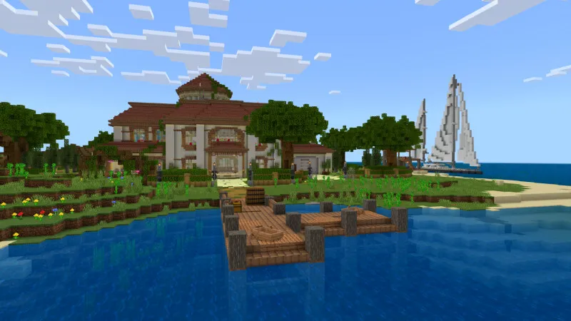 Posh Beach Mansion