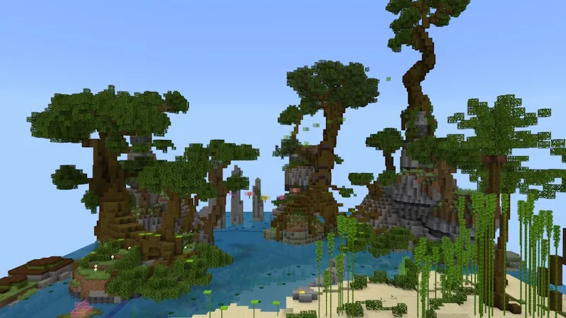 Mega Jungle Parkour