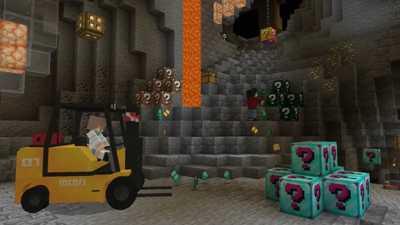 Noob vs Pro Lucky Block