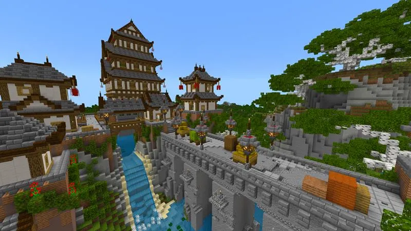 Simple Spawns Waterfall Palace