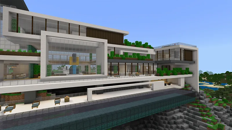 Modern Hillside Mansion