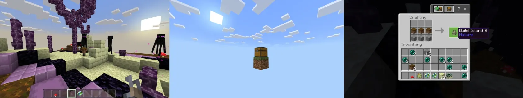 ONE BLOCK: CRAFTABLE ISLANDS!