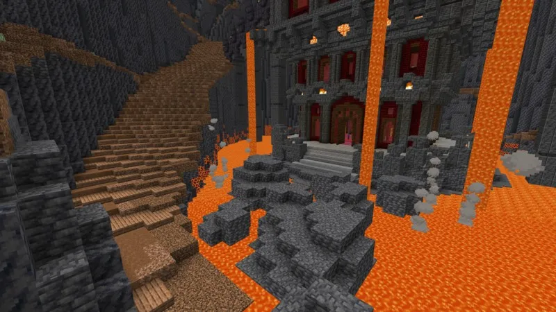 Base in a Crater