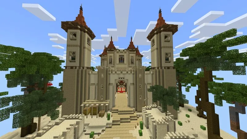Skyblock Castle Fights