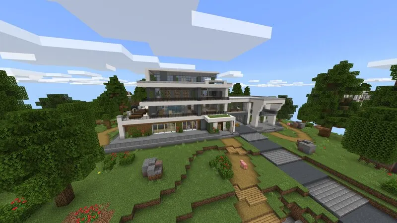 Skyblock Mansion