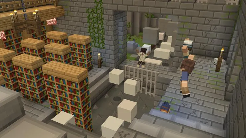 Moving Blocks Parkour