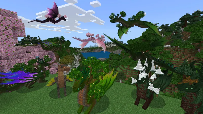 Dragons! Biomes