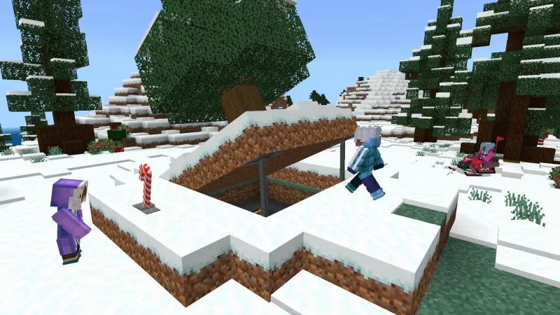 Winter Underground Base