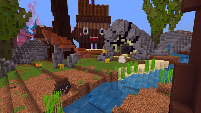 Candyland Lucky Mobs Skyblock