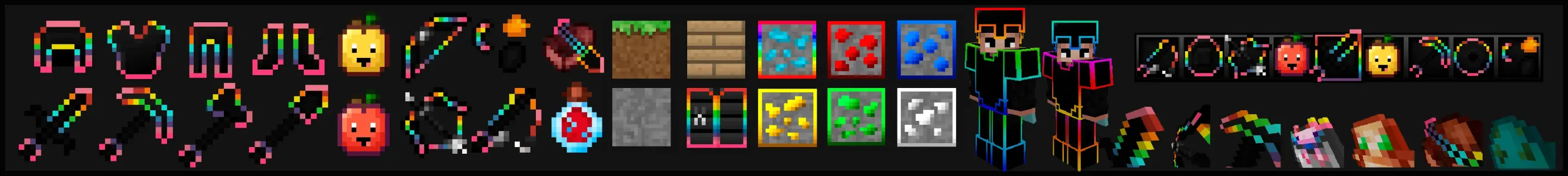 Rainbow Eclipse PvP Pack