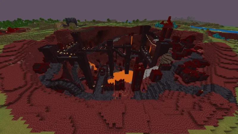 Nether in the Overworld