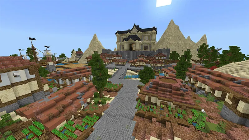 Lucky Block Castle
