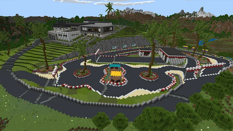 RACE TRACK MANSION