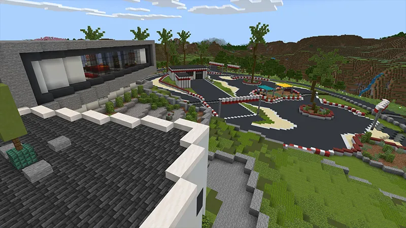 RACE TRACK MANSION