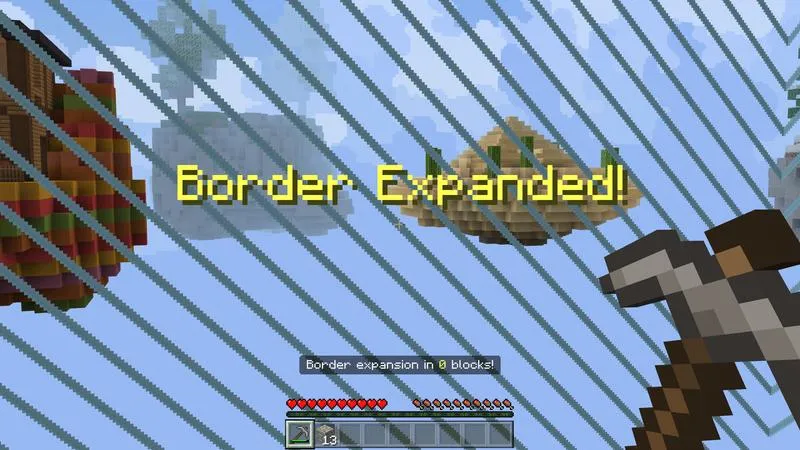 Skyblock Expanding Border