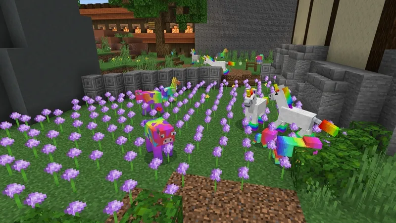 Rainbow Lucky Mobs