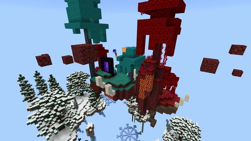 Winter Skyblock