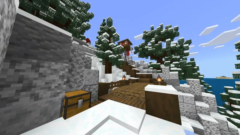 Winter Millionaire Mansion