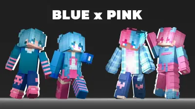 Blue x Pink