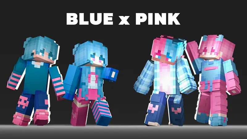 Blue x Pink