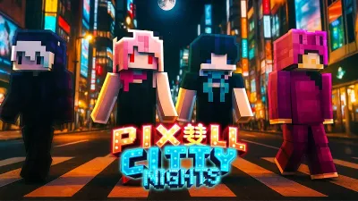 Pixel City Nights