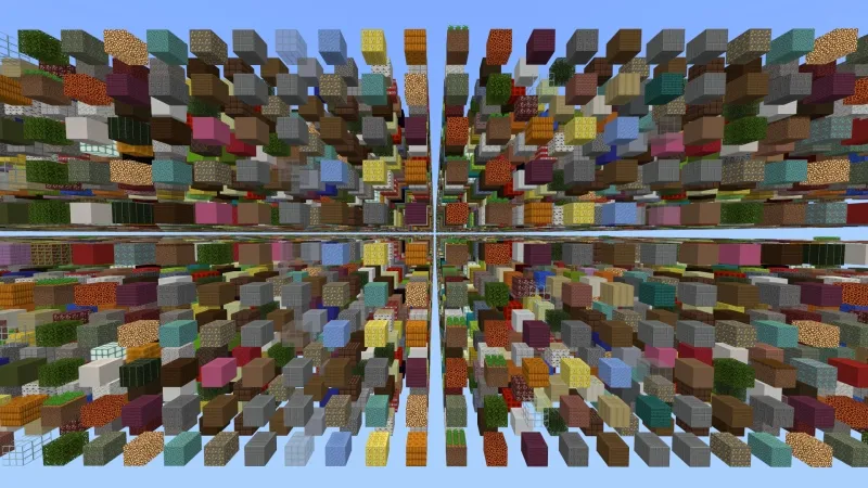 Lucky Blocks Sky Grid
