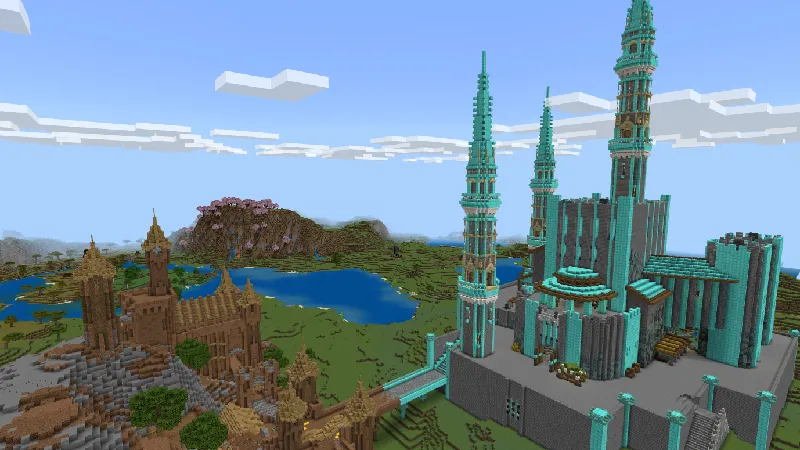 VILLAGE: NOOB VS PRO