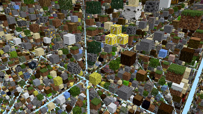 SKY GRID Lucky Blocks!